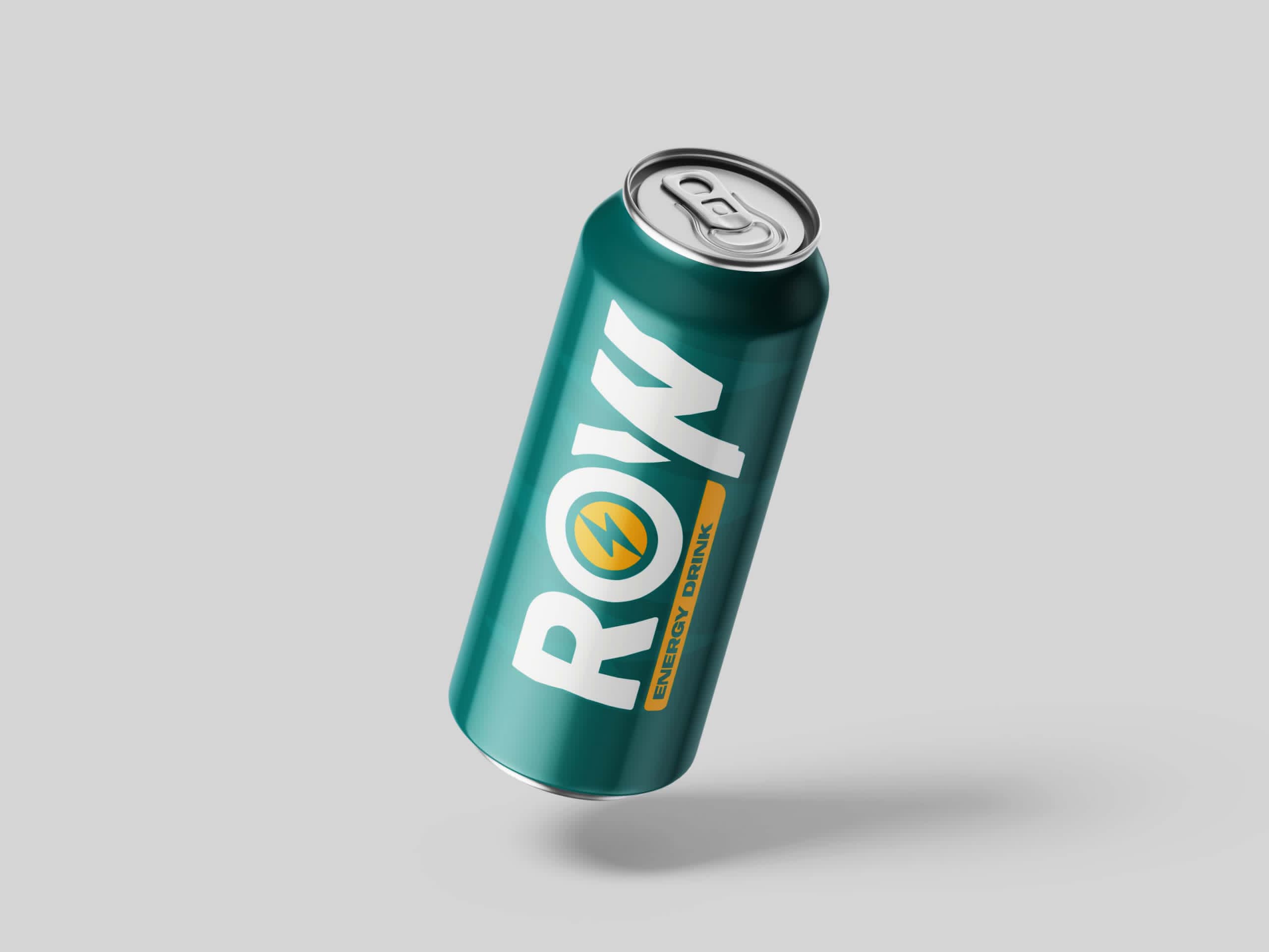 A bottle of mango juice and a can of Yardie drink.