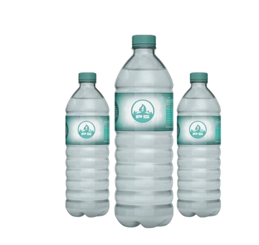 A collection of Perfect Springs bottled water.